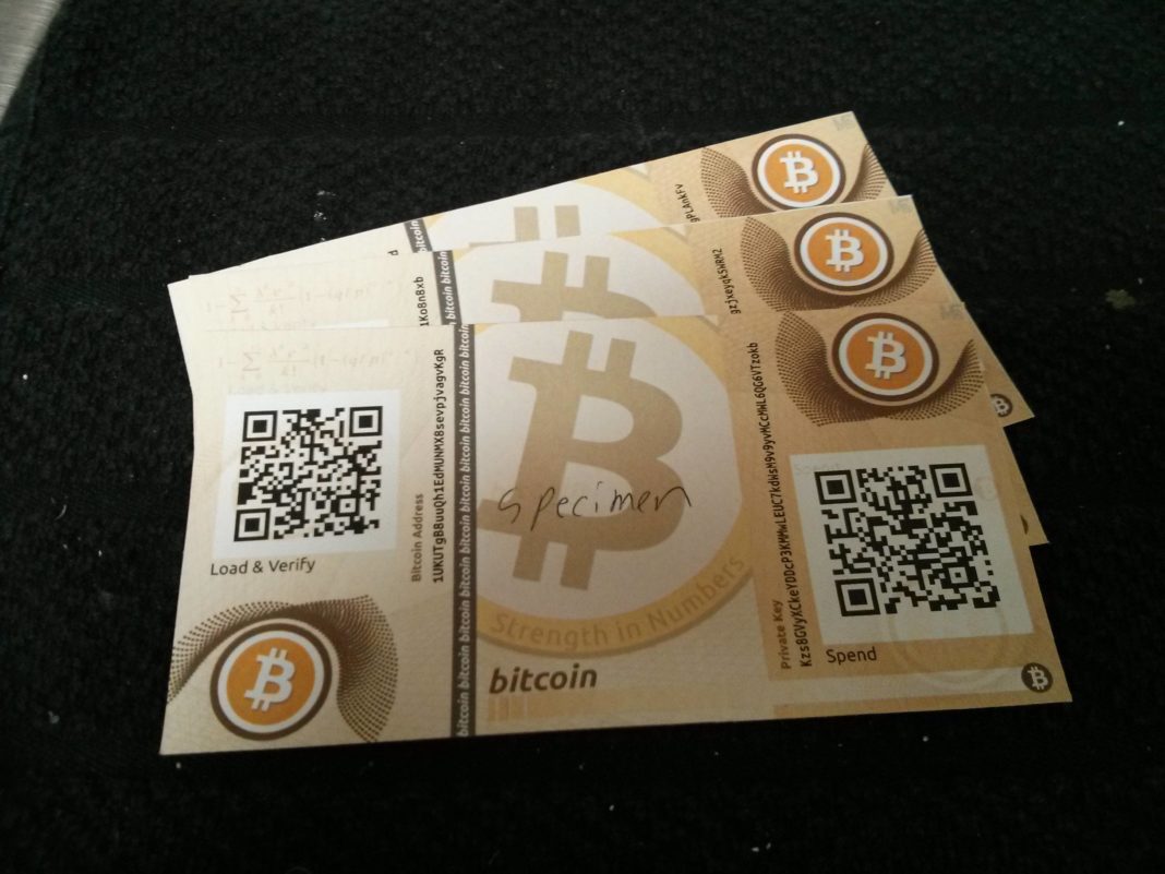 Бумажный кошелек биткоин как создать обмен биткоин в донецке контакт